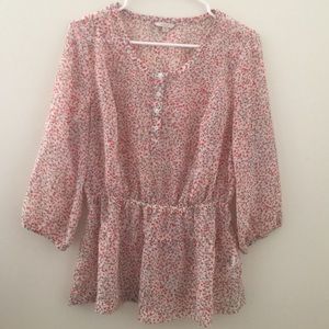 GUESS Floral Blouse