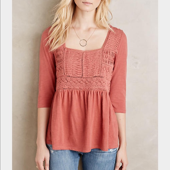 Anthropologie Tops - ‼️SALE‼️Anthropologie top by Meadow Rue-NWT-XS