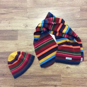 Scarf and hat set