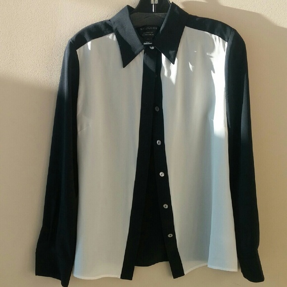 ST.JOHN for Nordstrom Blouse - Picture 1 of 3