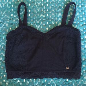 Lace crop top