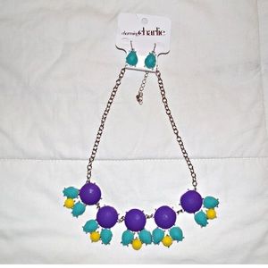 Charming Charlie Necklace and Earring Set