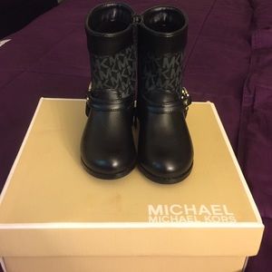 Toddler Black Boots