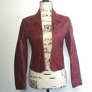 ✨final price✨Vintage leather jacket