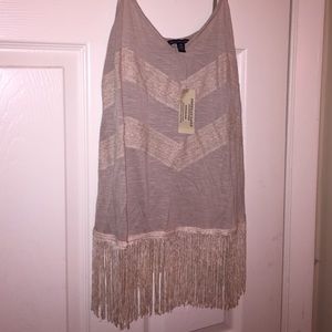 American Eagle fringe tank top