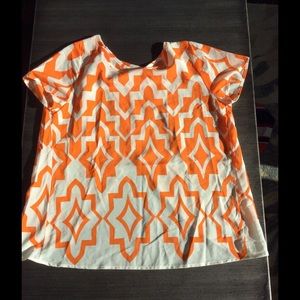 Patterned top SZ M