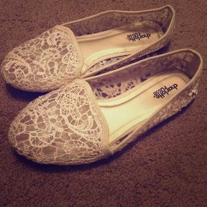 Charlotte Russe lace flats!