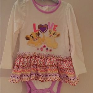 Disney onesie 18-24mths NWT
