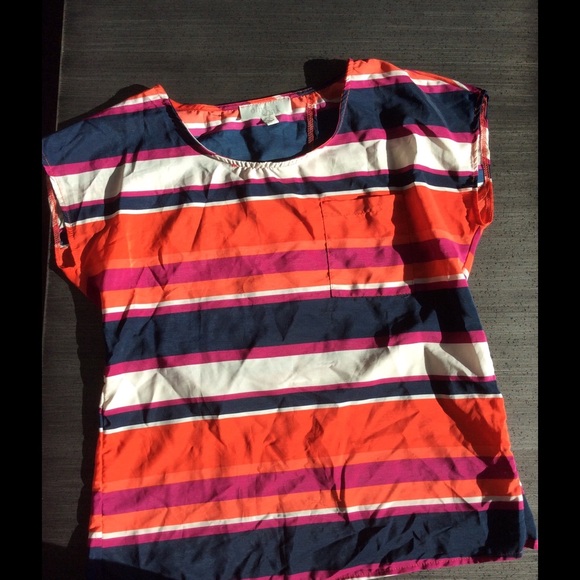 Striped Top SZ S