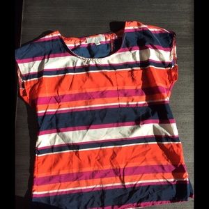 Striped Top SZ S