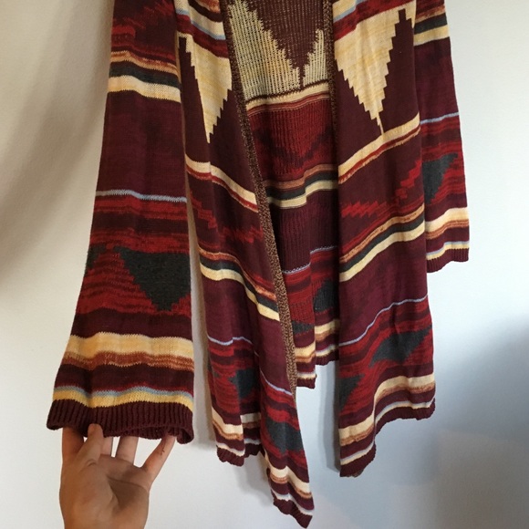 Long Hooded Cardigan - Picture 2 of 3