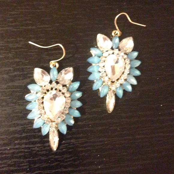 Rhinestone earrings