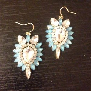 Rhinestone earrings