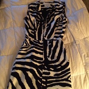 Emanuel Ungaro zebra dress AUTH!!! Hot!!!