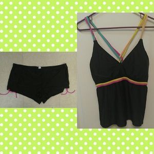 Swim top and bottoms