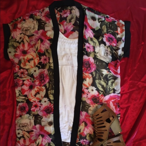 Floral kimono MIDI