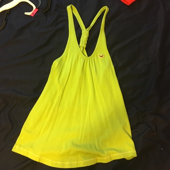 Green tank top
