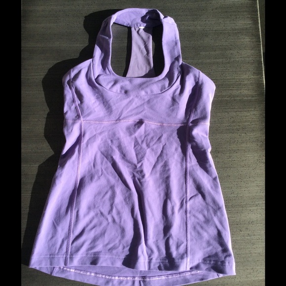 Lululemon lilac tank SZ8