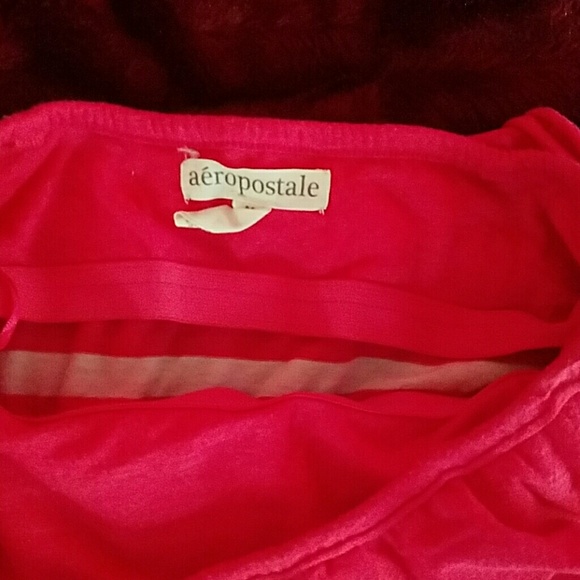 Stripped strapless top - Picture 2 of 2