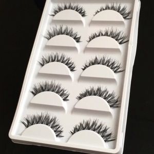 Brand New! 5 Pairs False Eyelashes Kit