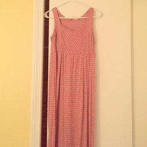 Relaxed Striped Maxi Dress