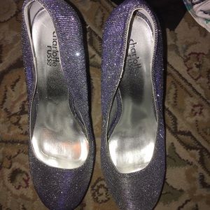 Silver Charlotte Russe heels