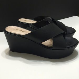 Platform Wedge Sandals by Bamboo