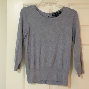 French connection 3/4 length Sweater scoop neck