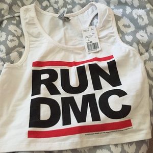 Forever 21 RUN DMC Crop Top