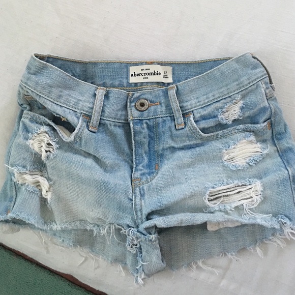 Abercrombie Ripped Shorts