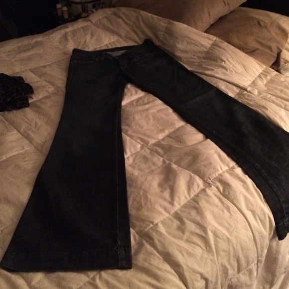 Citizens of Humanity flare dark blue jeans 27