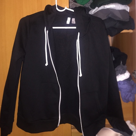 Oversized H&M black hoodie