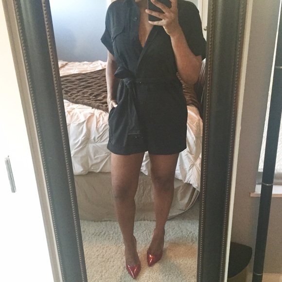 Banana Republic Pants - Black Romper!!