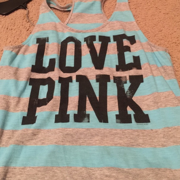 Love pink tank