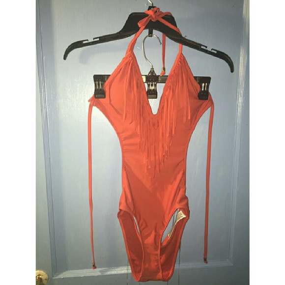 Fringe One Piece Swimsuit