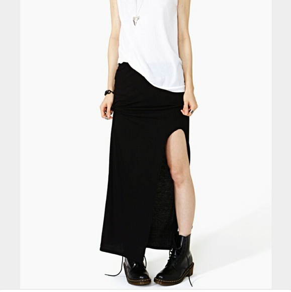 Nasty Gal Highway Maxi skirt
