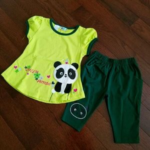 toddler girl clothes set.