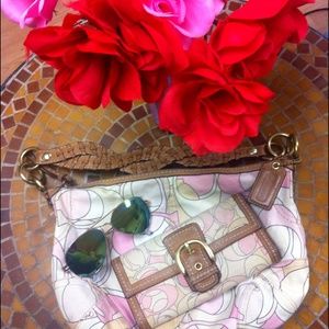 COACH BAG AND MATCHING WALLET