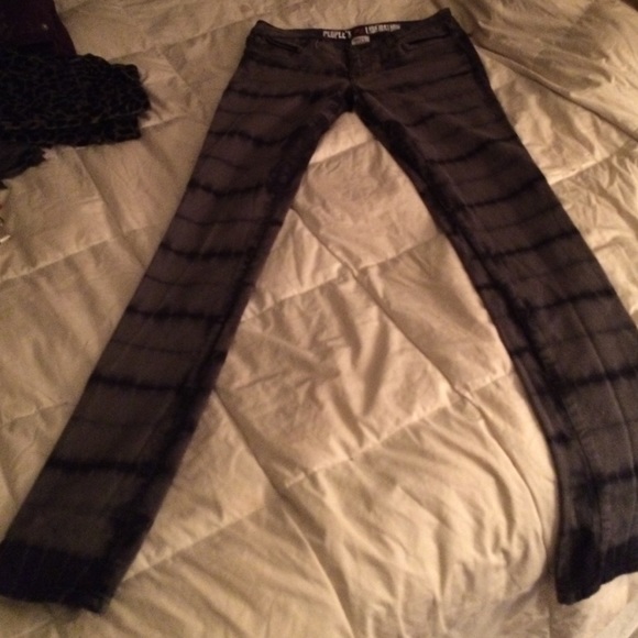 Peoples liberation like Cavalli Tiger print jeans