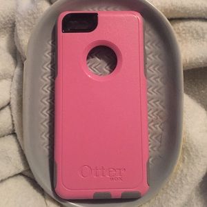 Pink and Gray Otterbox for IPhone 6/6s