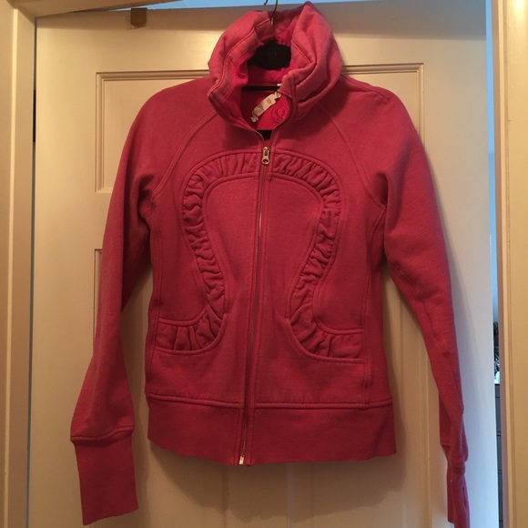 Lulu Lemon Pink Scuba Hoodie - Picture 1 of 2