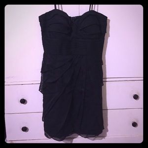 Strapless cocktail dress