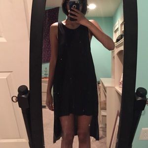 Black high low Forever 21 dress