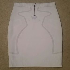 Alexander Wang nwt white skirt