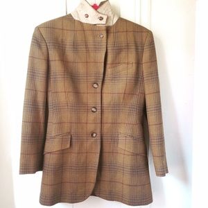 Vintage plaid jacket