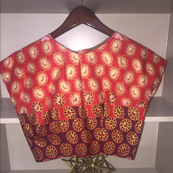 Ankara crop top