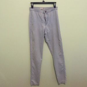 Lightly worn High waisted American apparel jeans