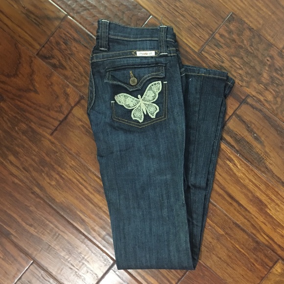 Butterfly crotchet Frankie B. Jeans