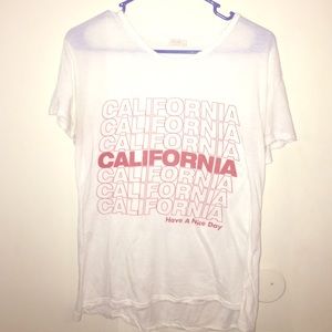 California...Have a nice day tee