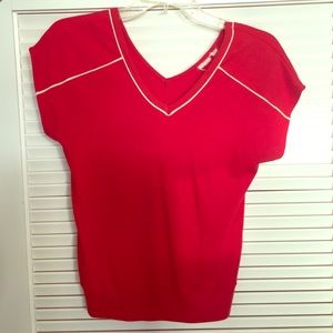 vintage apple red tee